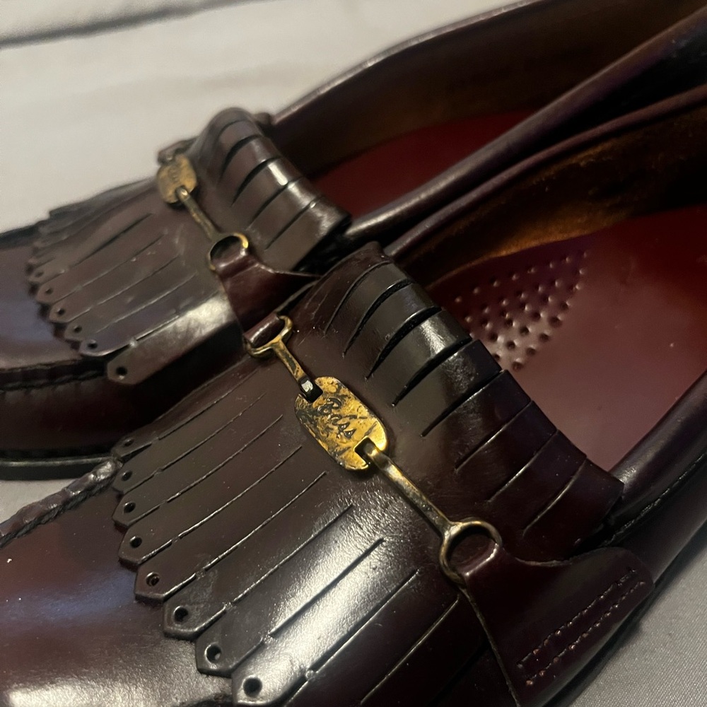 G.H. Bass & Co. Brown Leather Loafers - Picture 3 of 6